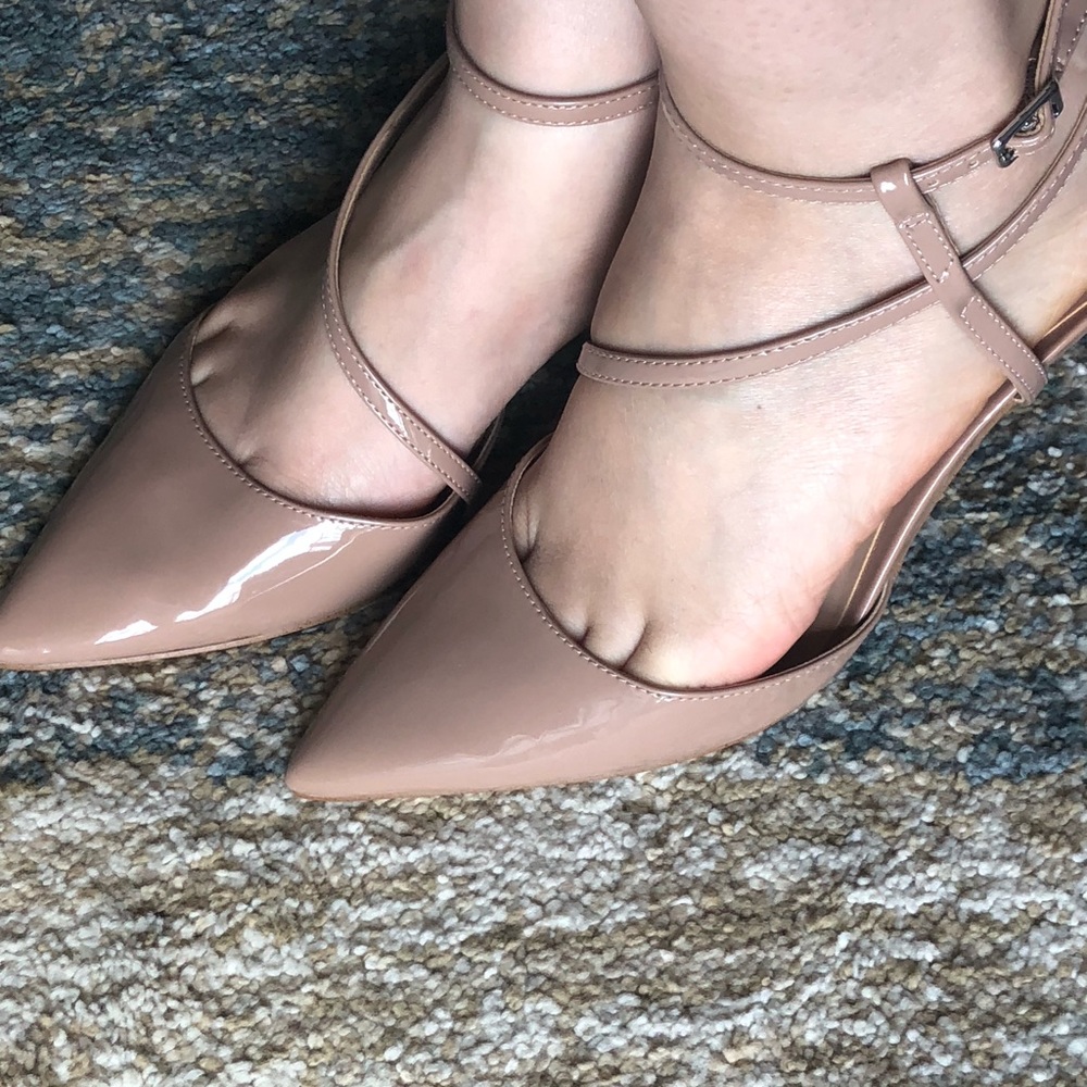 INC Nude heels